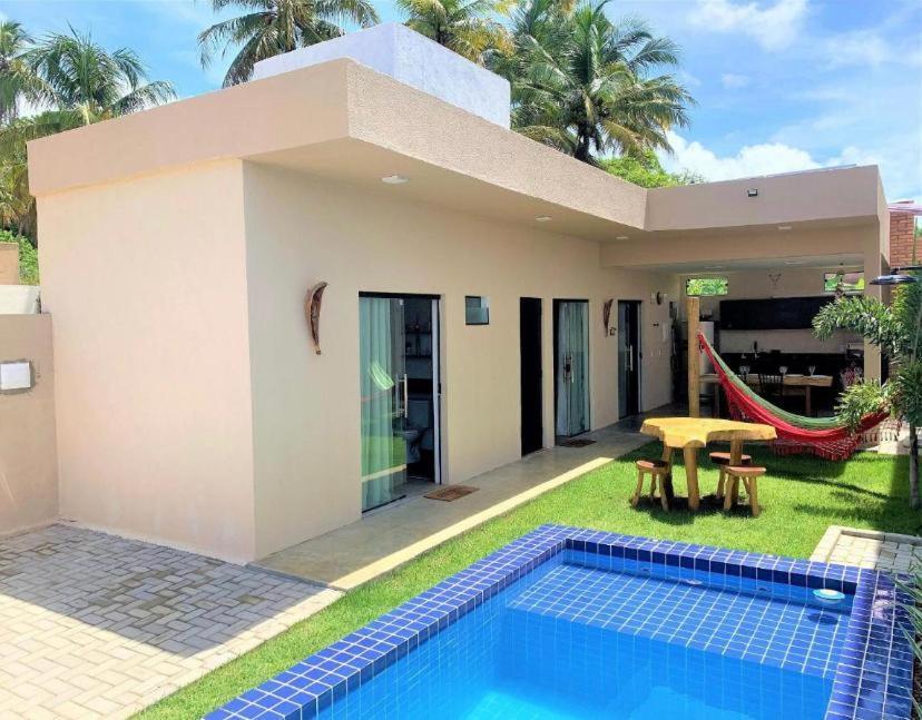 فيلا Casa Conchas Do Patacho Pôrto de Pedras المظهر الخارجي الصورة