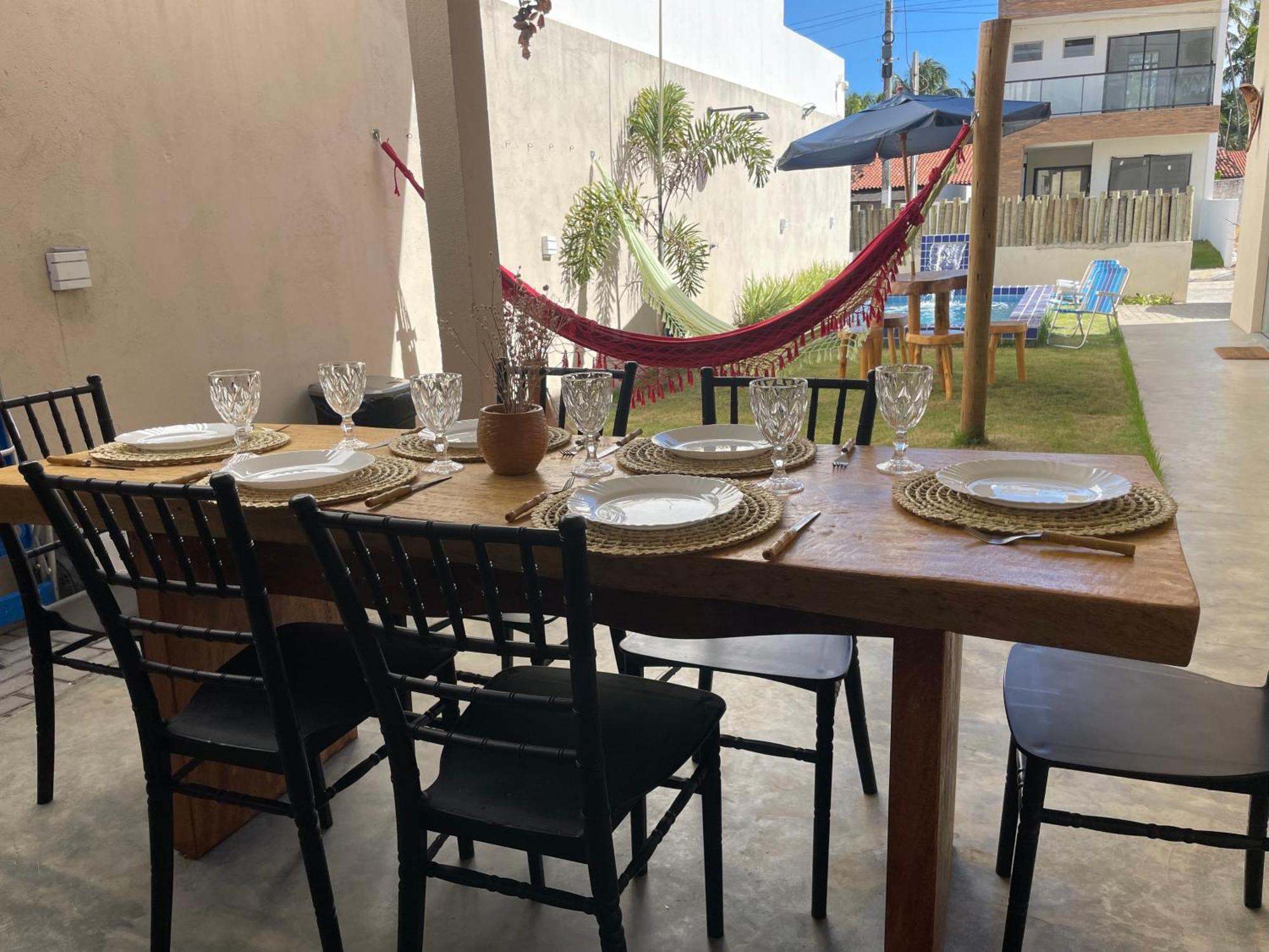فيلا Casa Conchas Do Patacho Pôrto de Pedras المظهر الخارجي الصورة