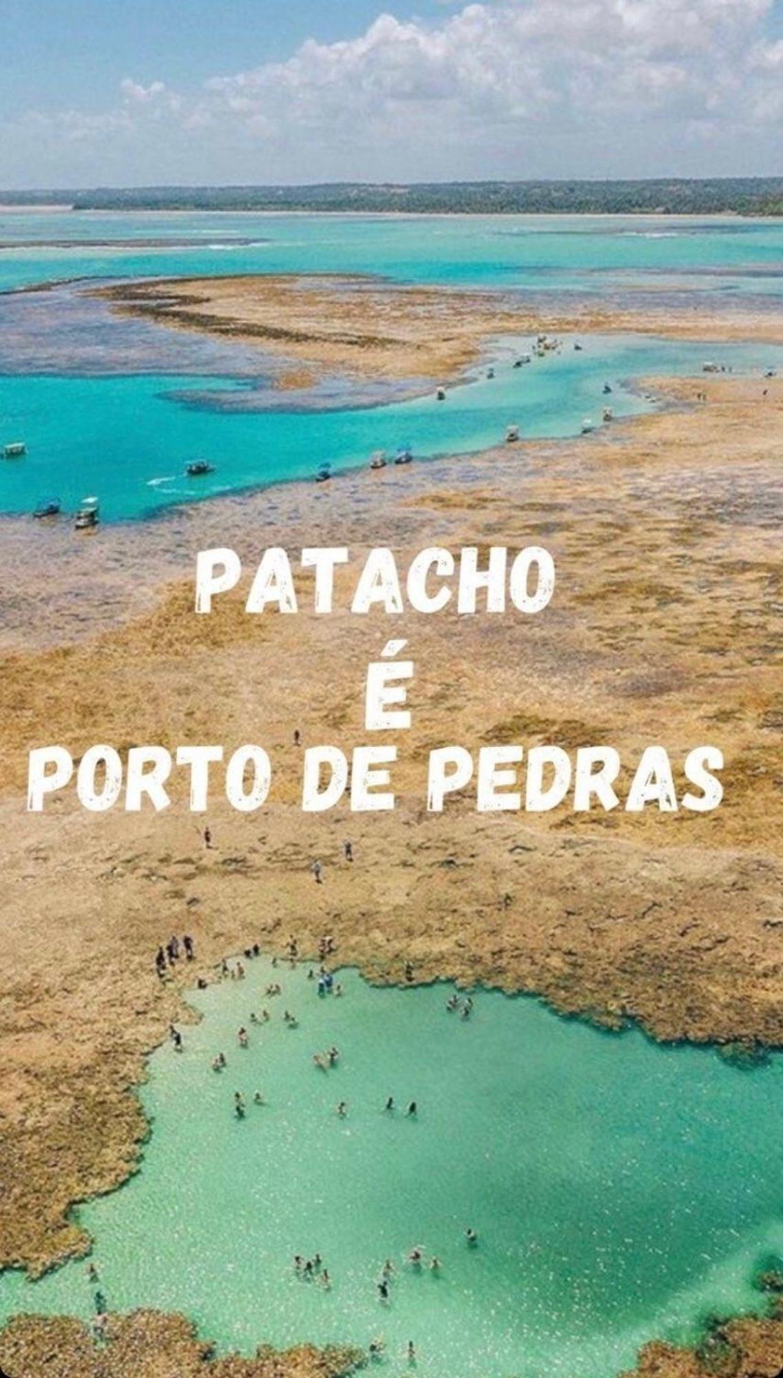 فيلا Casa Conchas Do Patacho Pôrto de Pedras المظهر الخارجي الصورة